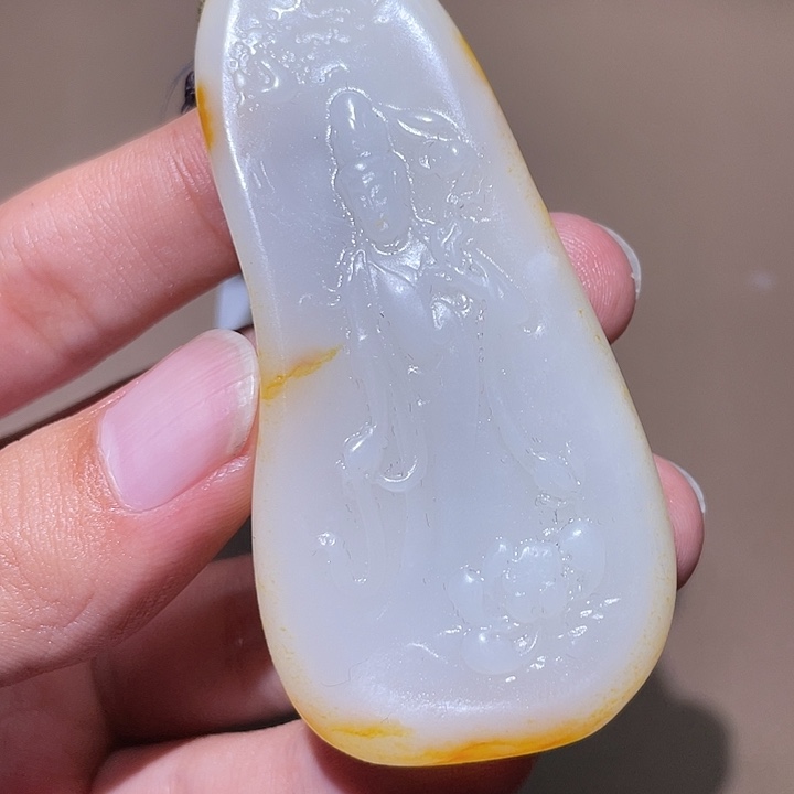 和田玉颈饰未镶嵌Y