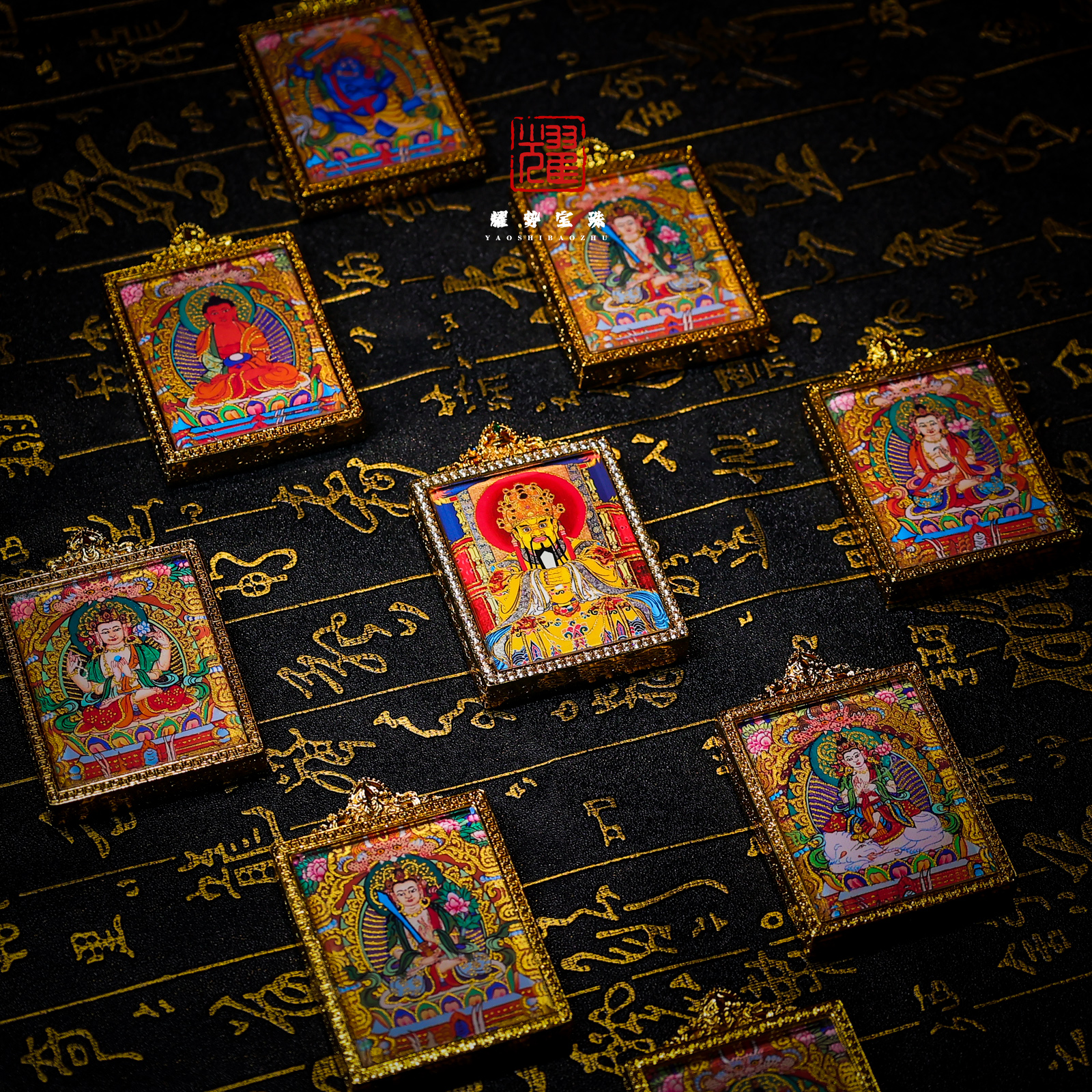 【耀】五台·八大守护新款唐卡震撼来袭