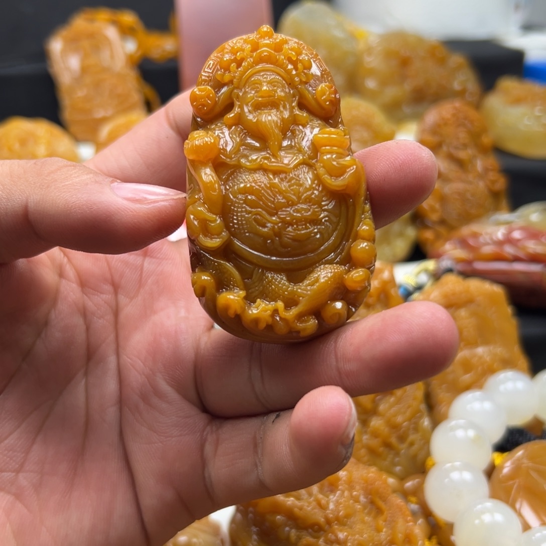 石英质玉（黄龙玉）未镶嵌多选一发货