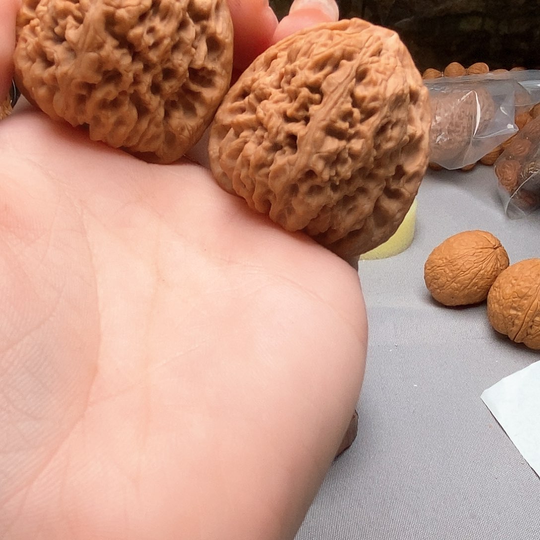 吊坠文玩核桃三角疆