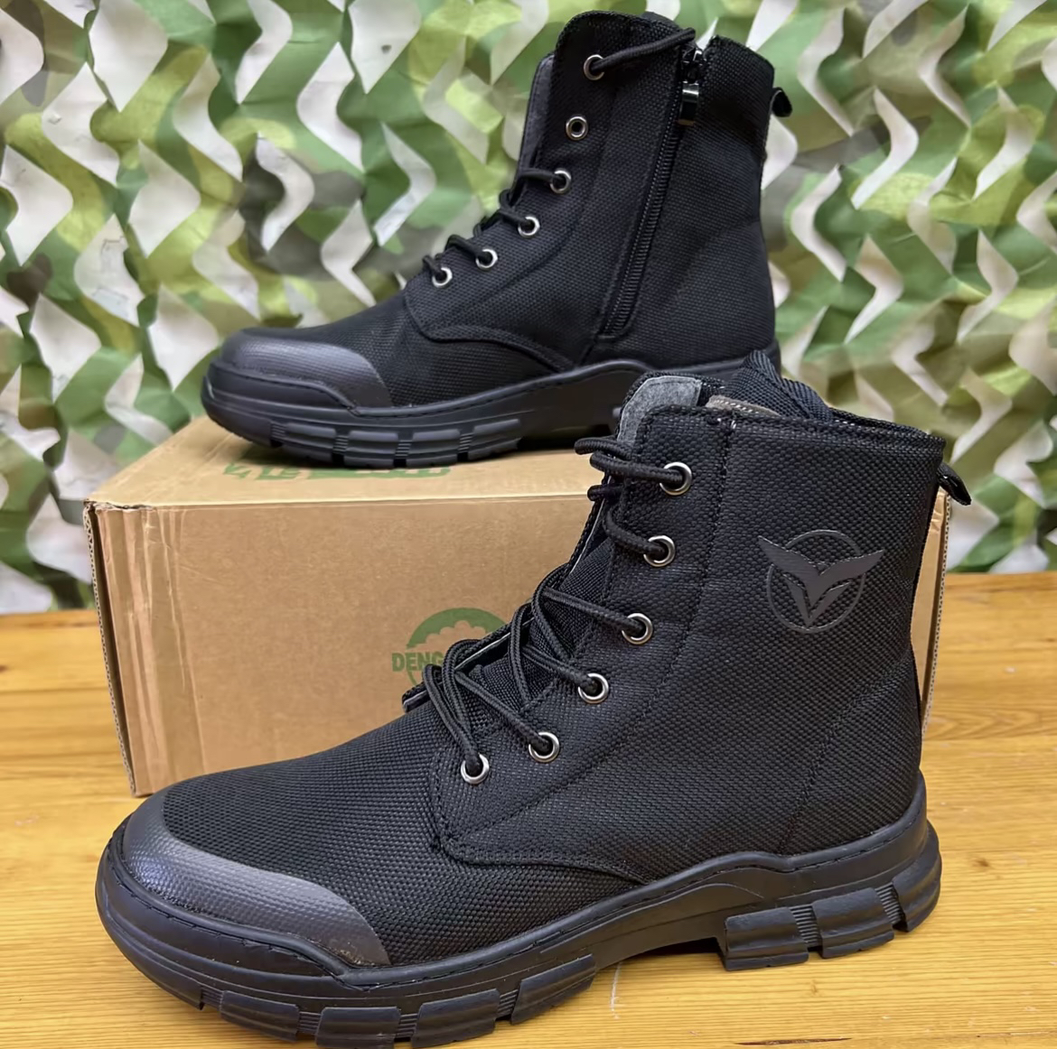 户外防刺穿马丁鞋（标准码）透气时尚百搭登山鞋超轻徒步耐磨男士