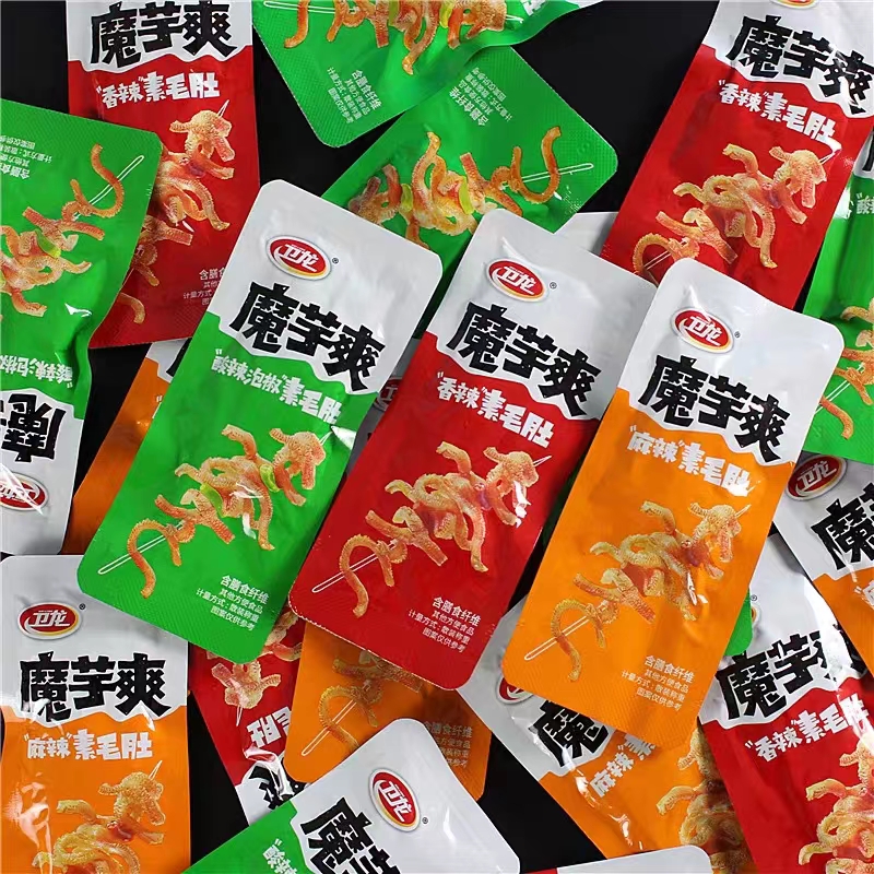 卫龙魔芋爽散装称重发货小包装魔芋丝素毛肚辣条香辣麻辣酸辣零食