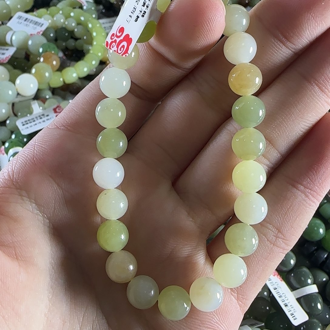 和田玉手链未镶嵌83