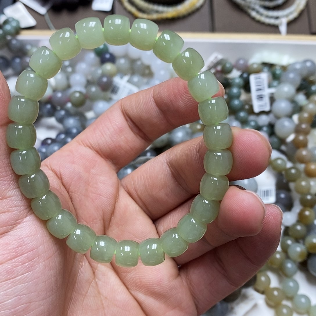 和田玉手链未镶嵌