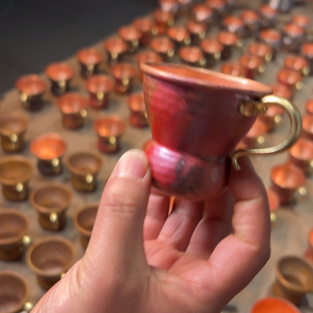 火烧色福禄杯。      