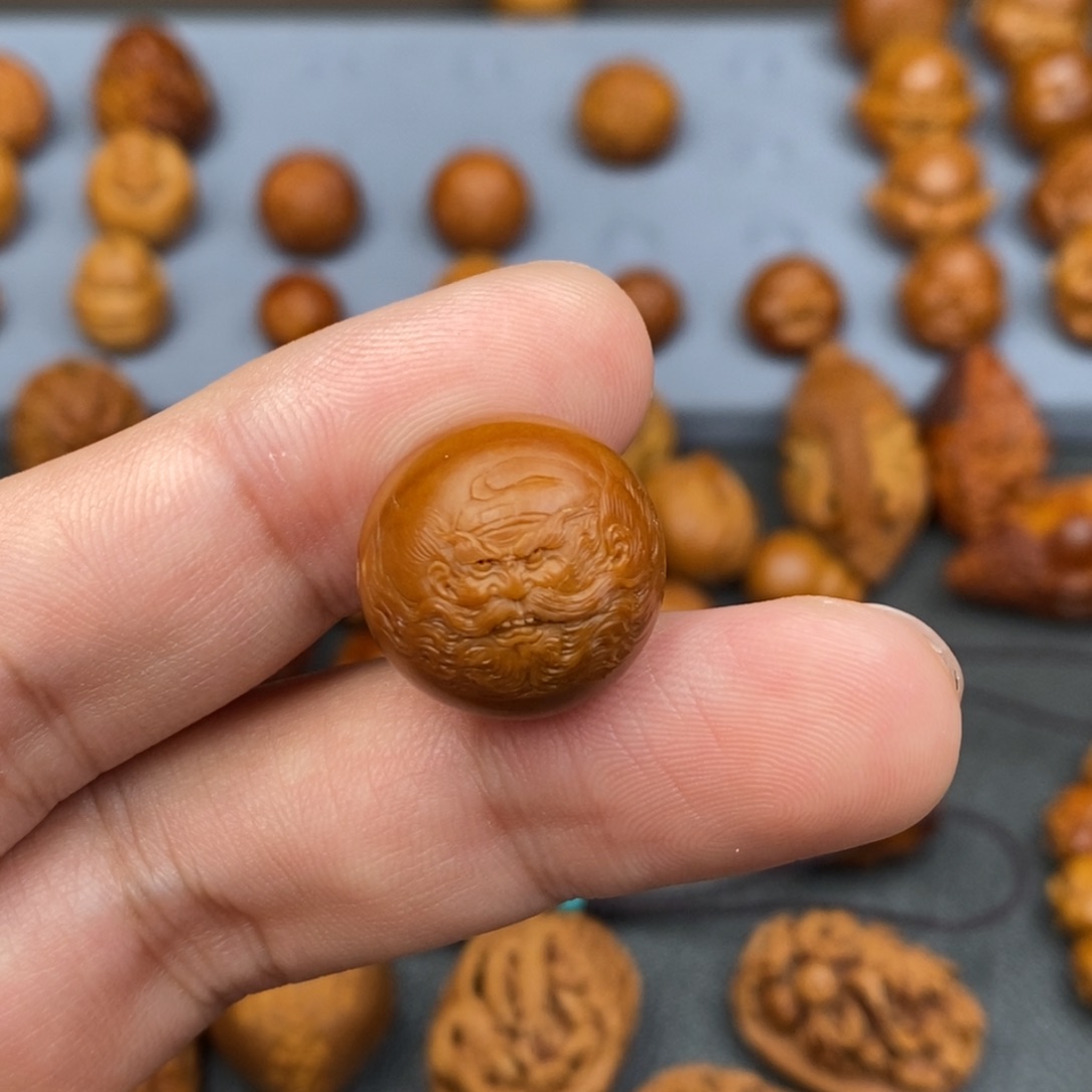 橄榄核手串/手链大*钟馗