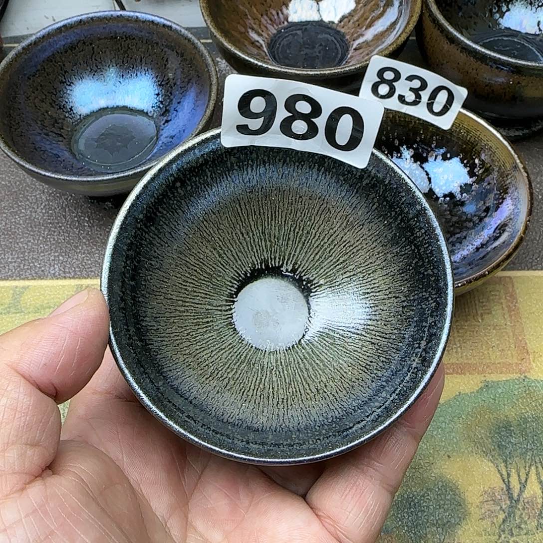 茶盏建盏杯主人杯龙窑柴烧