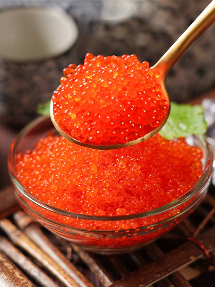 【只发新疆】新鲜调味小颗粒鱼子酱即食深海日料沙拉寿司食材