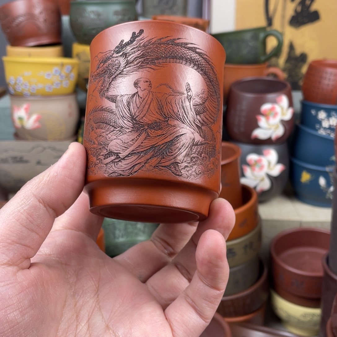 紫砂茶杯紫砂茶杯