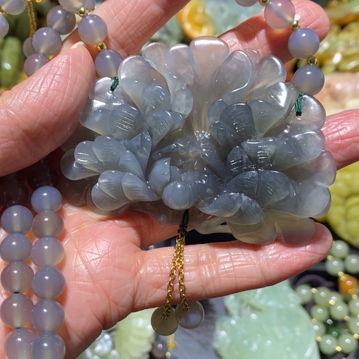 岫玉岫玉吊坠未镶嵌