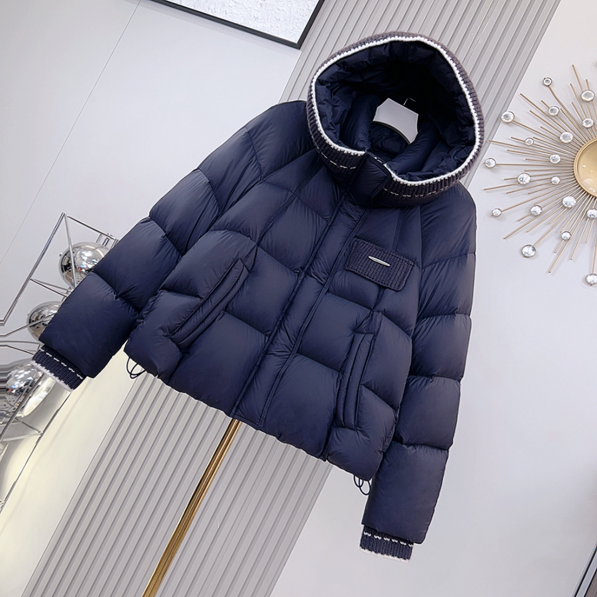 “高知少女”羽绒服 2025新款秋款高智淡人风外套 