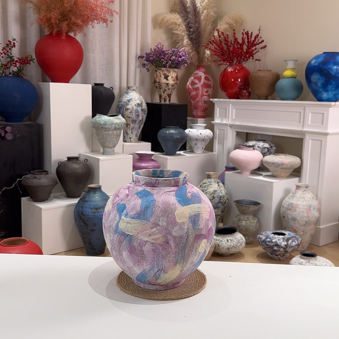 摆件景德镇陶瓷花瓶