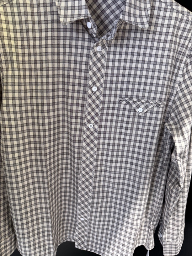 男士长袖格子衬衫休闲宽松简约百搭春秋季潮流衬衣上衣