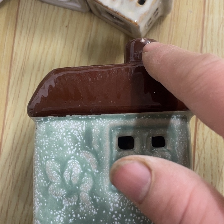白***狗陶瓷外贸瓷器瑕疵慎拍