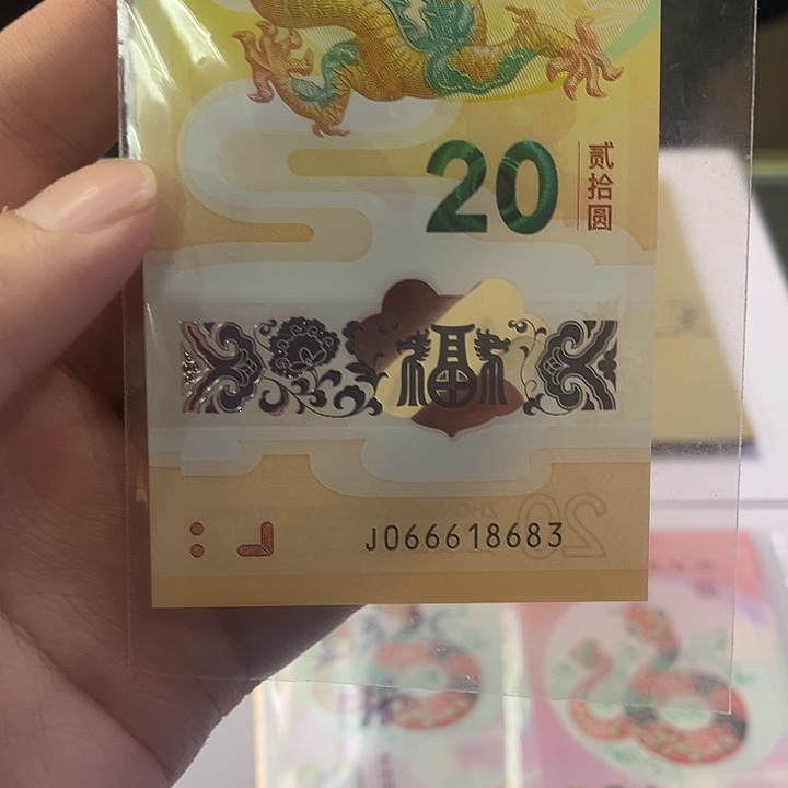 小龙钞豹子六头裸钞066618683