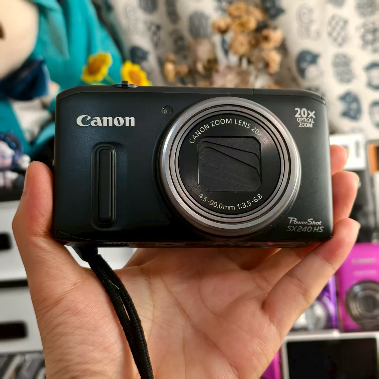 95新 Canon/佳能 佳能sx240有实况1210万像素80倍变焦数码相机