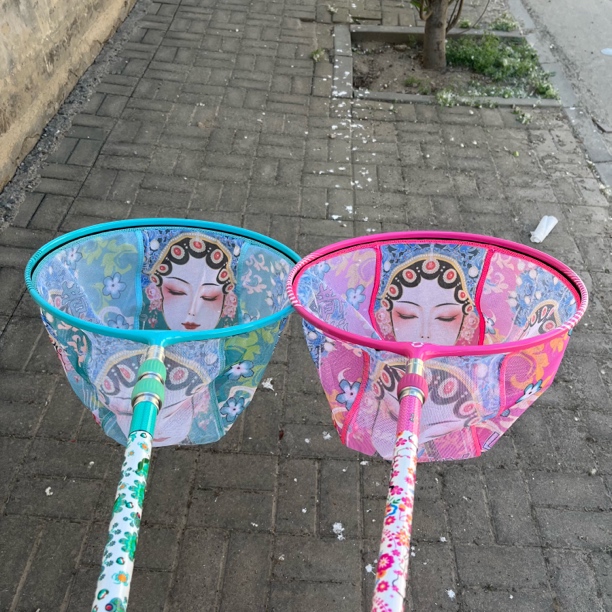 花旦套装抄网超网一体铝碳头加炭素抄网杆黑坑野钓网兜