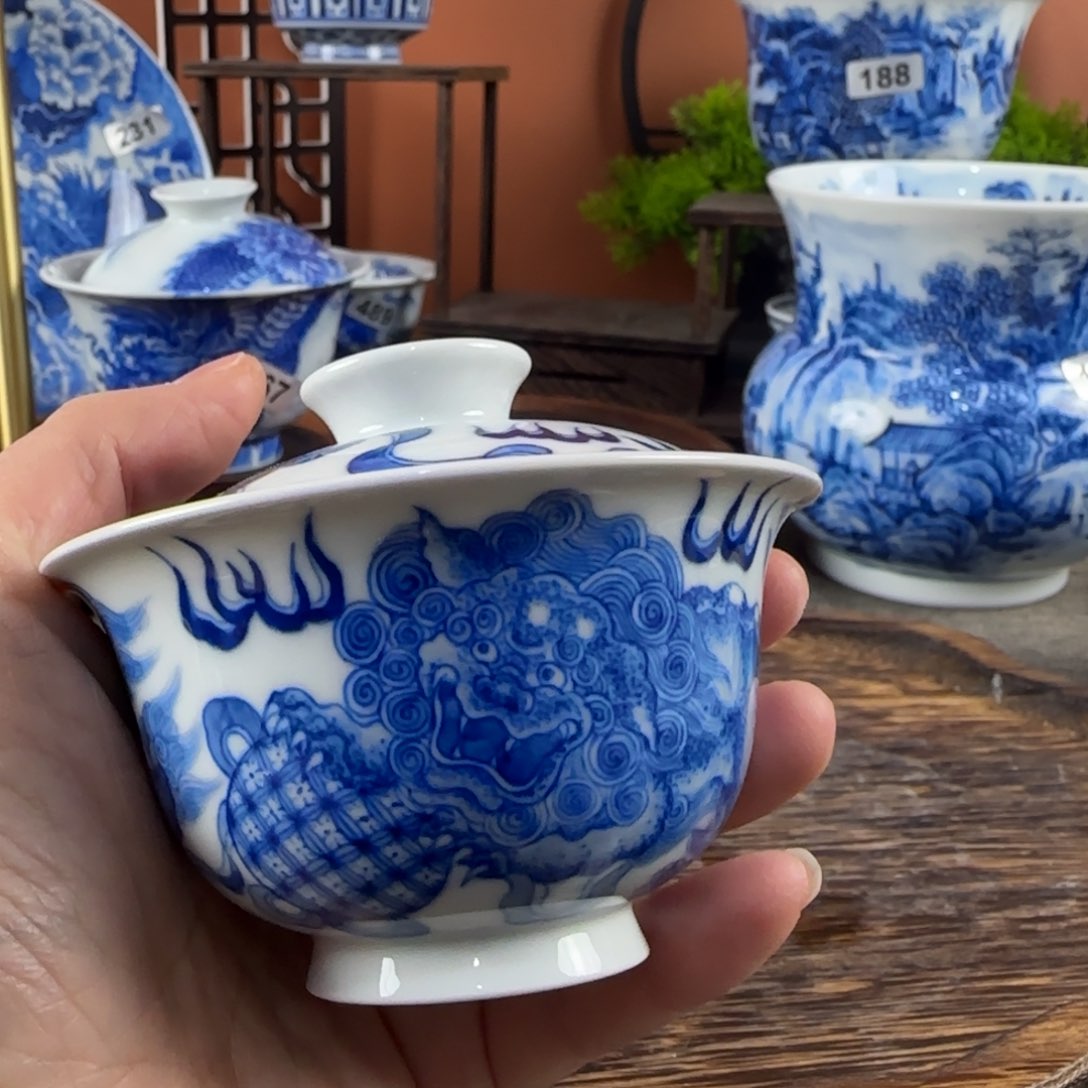 景德镇陶瓷手绘茶器316