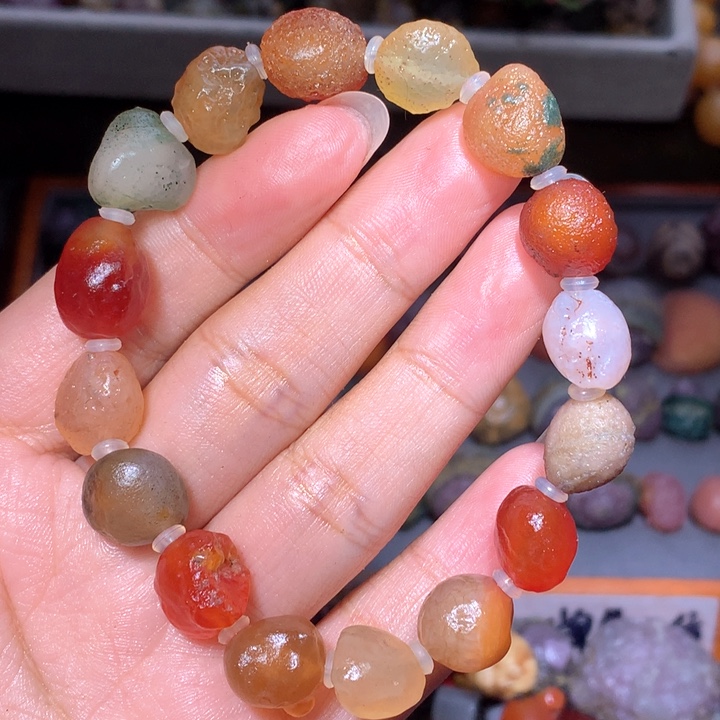 玛瑙/玉髓珠宝半成品未镶嵌