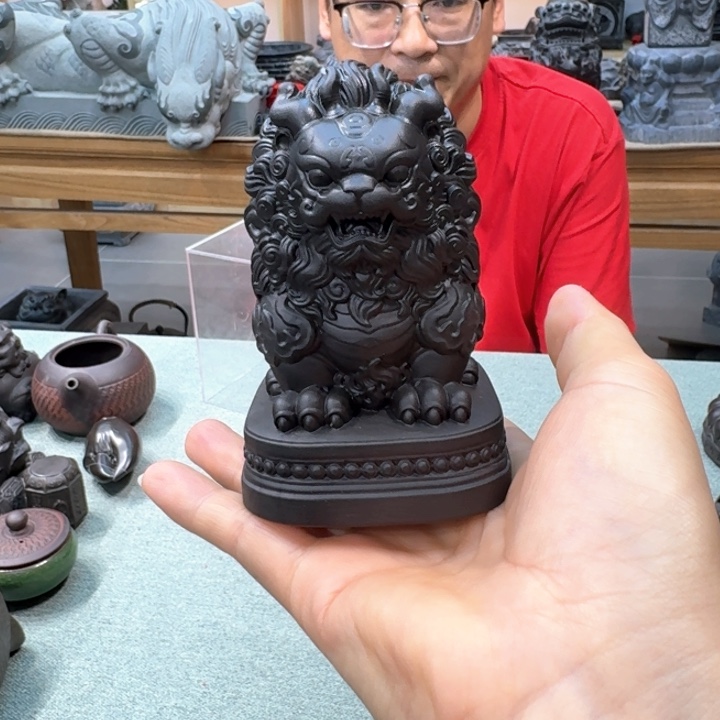 西安石晋錾石雕手工雕刻摆件