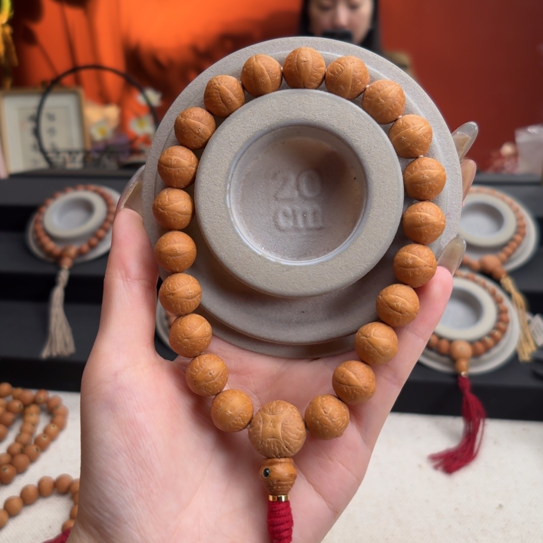 手串凤眼菩提Ｚ13mm铁籽单圈小手持素串货头