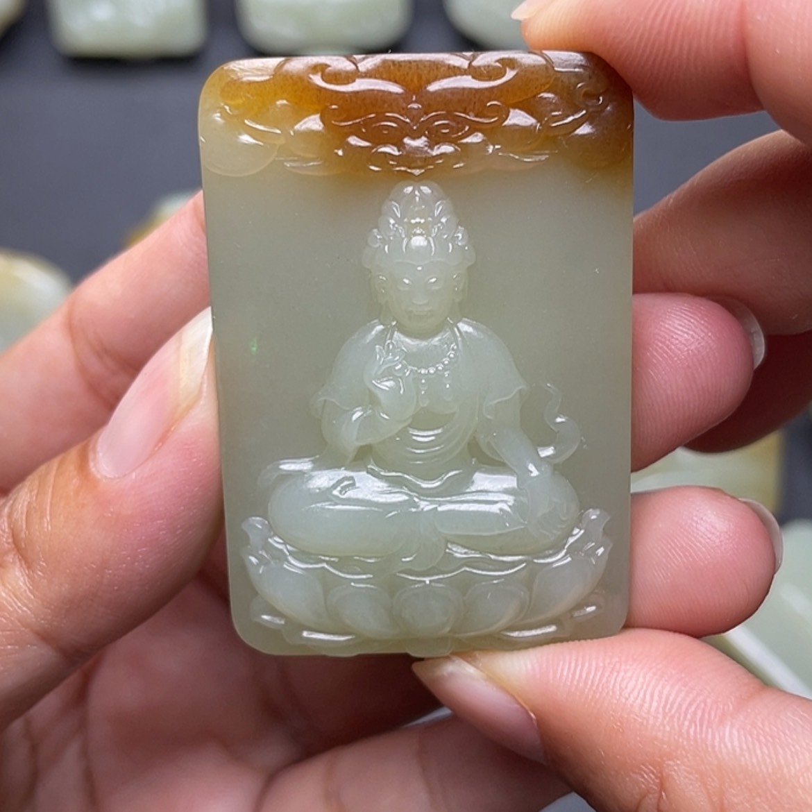 【闪购商品】和田玉（糖玉）未镶嵌颈饰