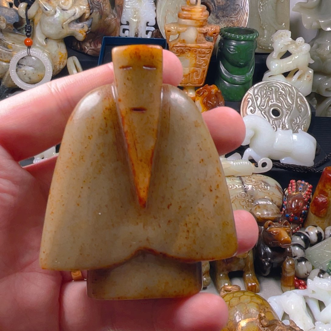 和田玉把件未镶嵌11