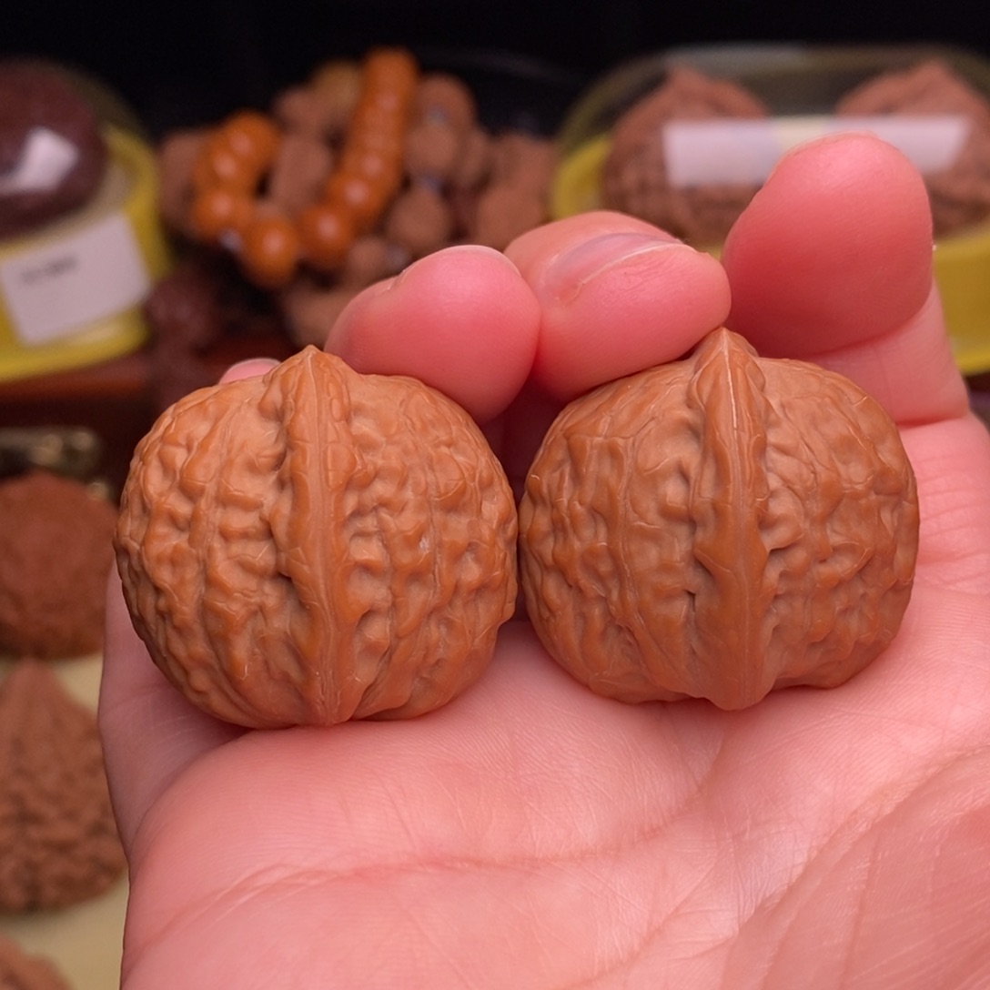 文玩核桃吊坠33平谷舍利