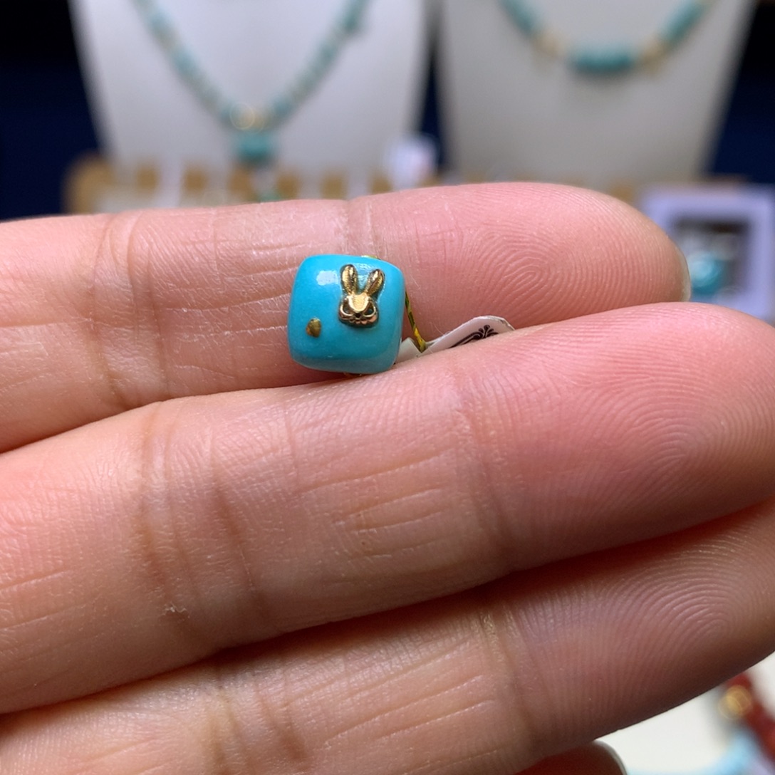 绿松石未镶嵌配饰