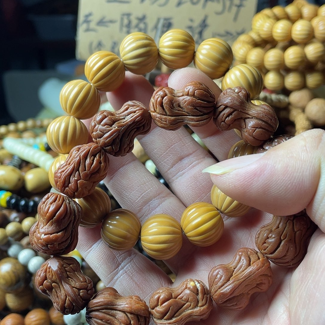 佛螺菩提吊坠两件套