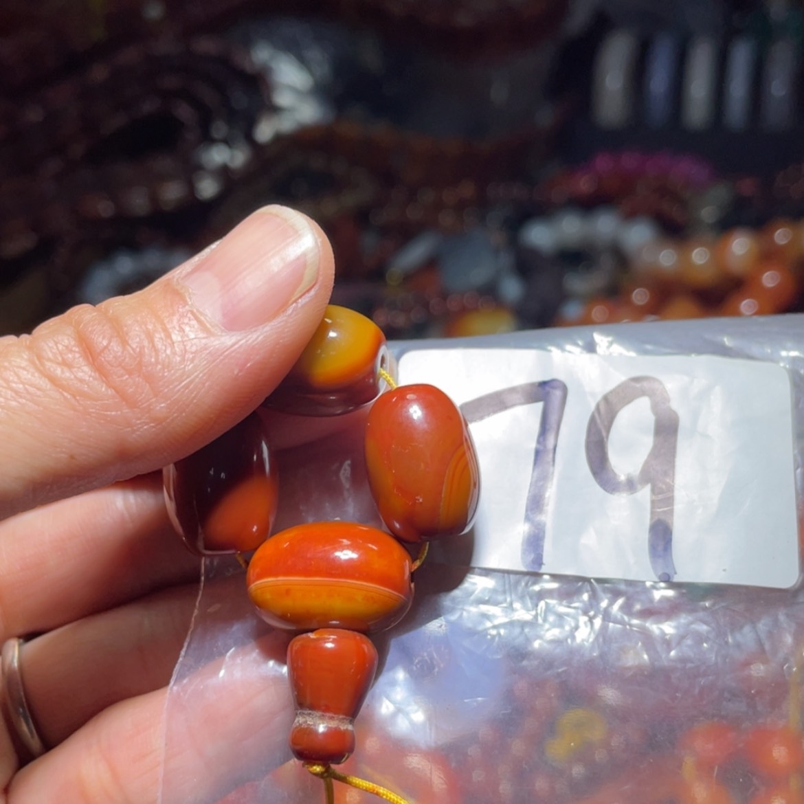 【闪购商品】玛瑙/玉髓颈饰合金