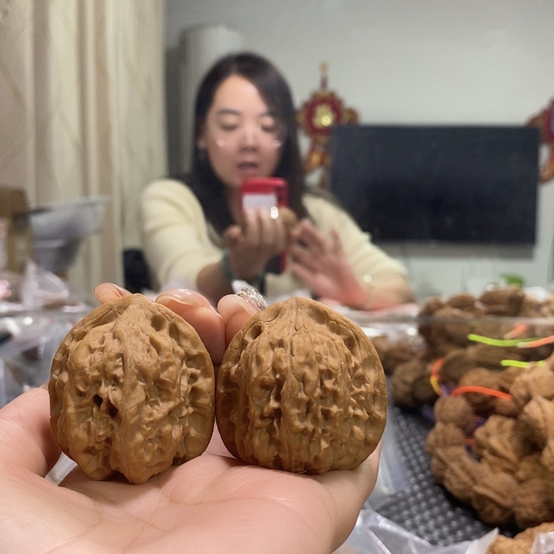 把件文玩核桃溦*40罗汉头