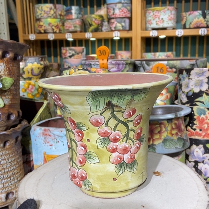 红陶景德镇艺术手绘作品