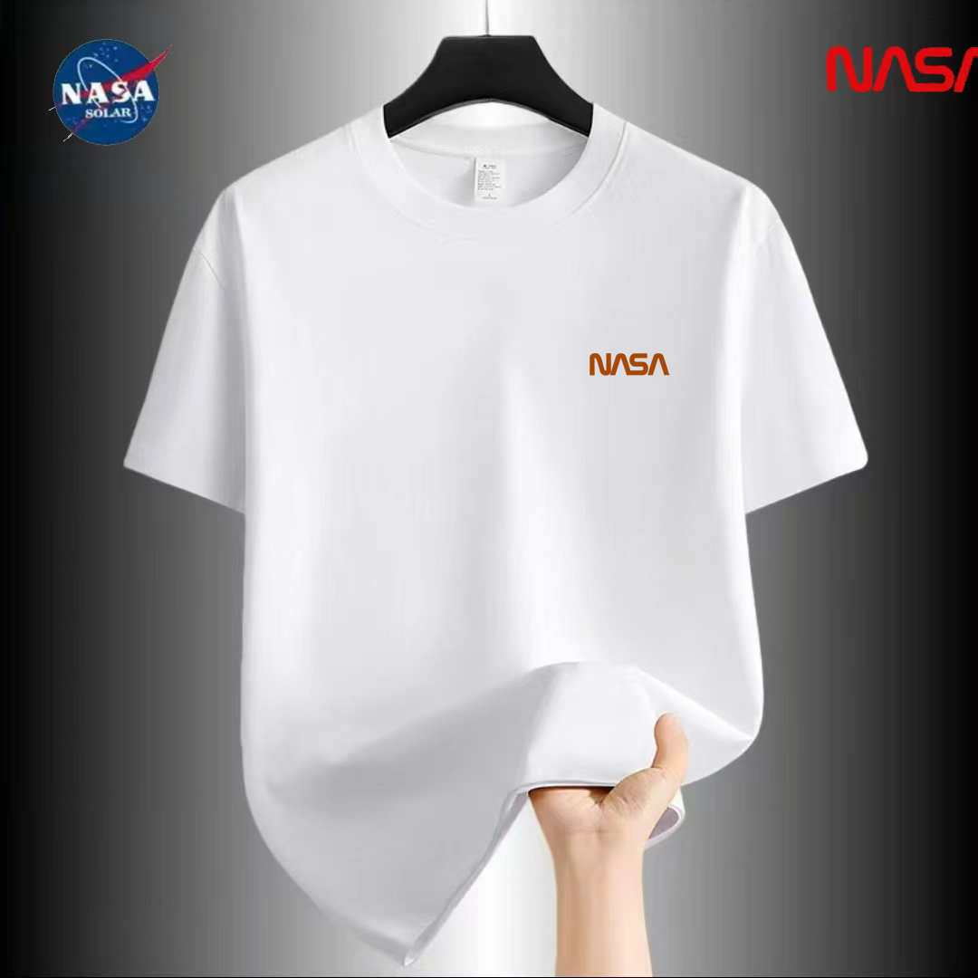 【万针刺绣】NASA联名夏季刺绣短袖T恤微宽松时尚男女同款百搭51