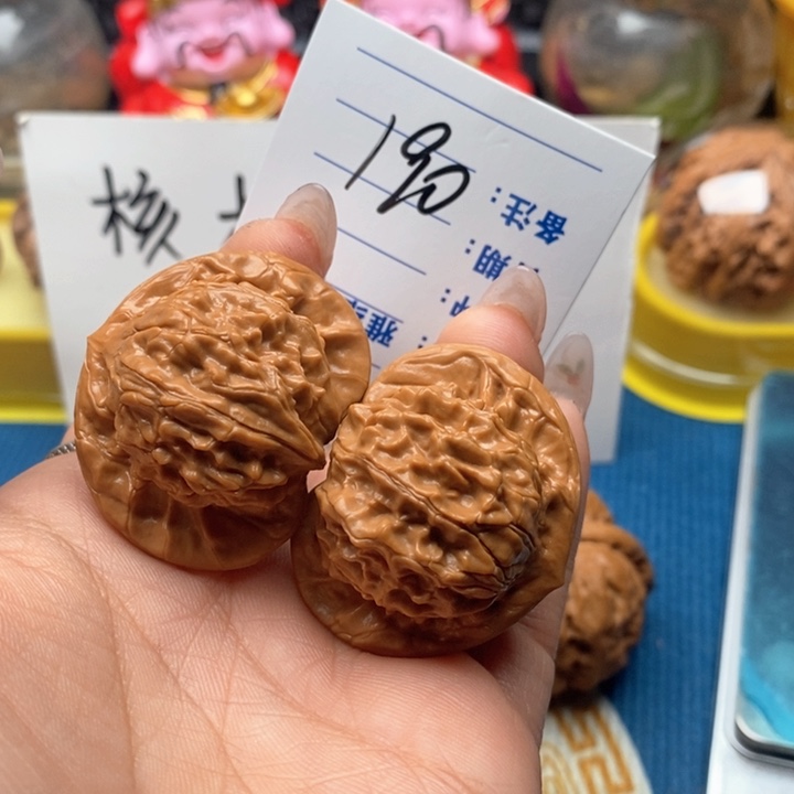 文玩核桃把件190号41大耳朵图图
