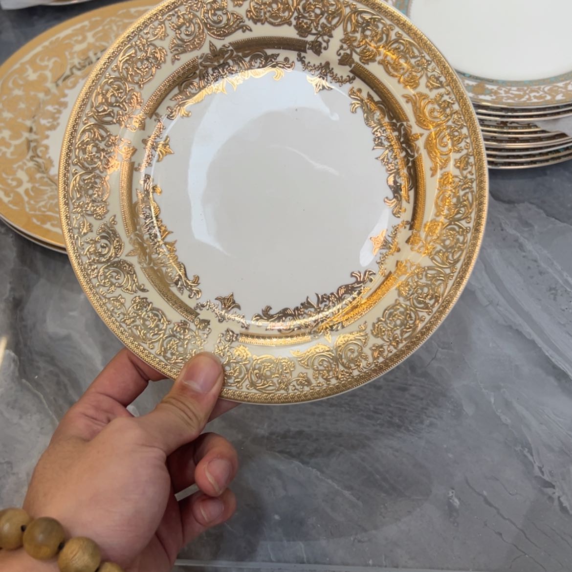 【闪购商品】瓷片7.5寸平盘两个一单福利价