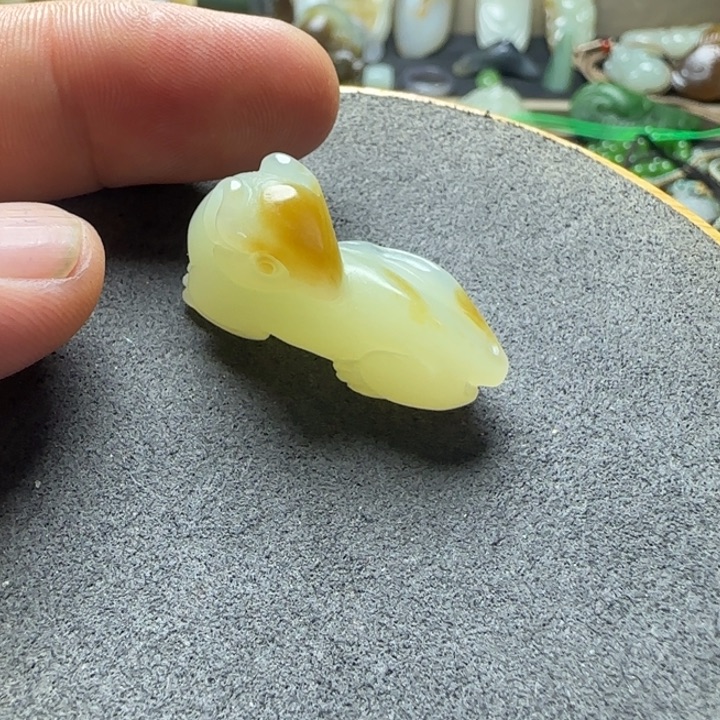 颈饰未镶嵌和田玉定制