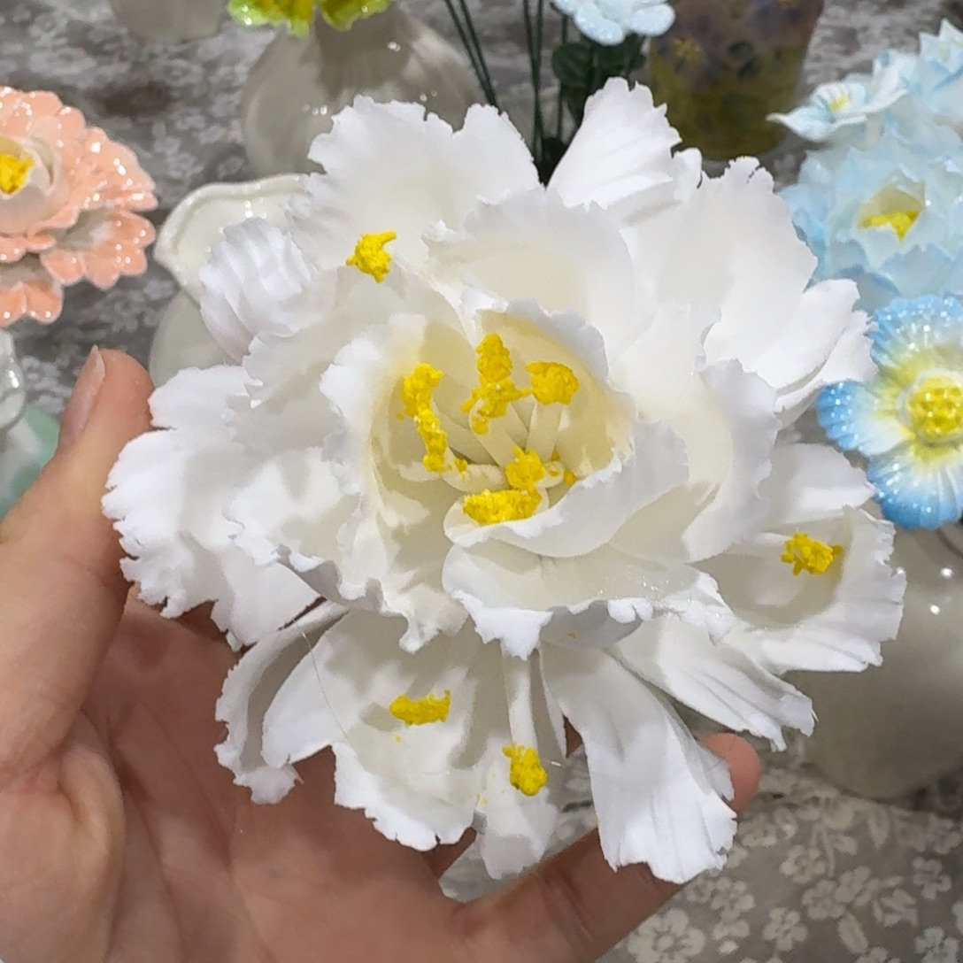 陶瓷花，28元发货，退款拉黑，