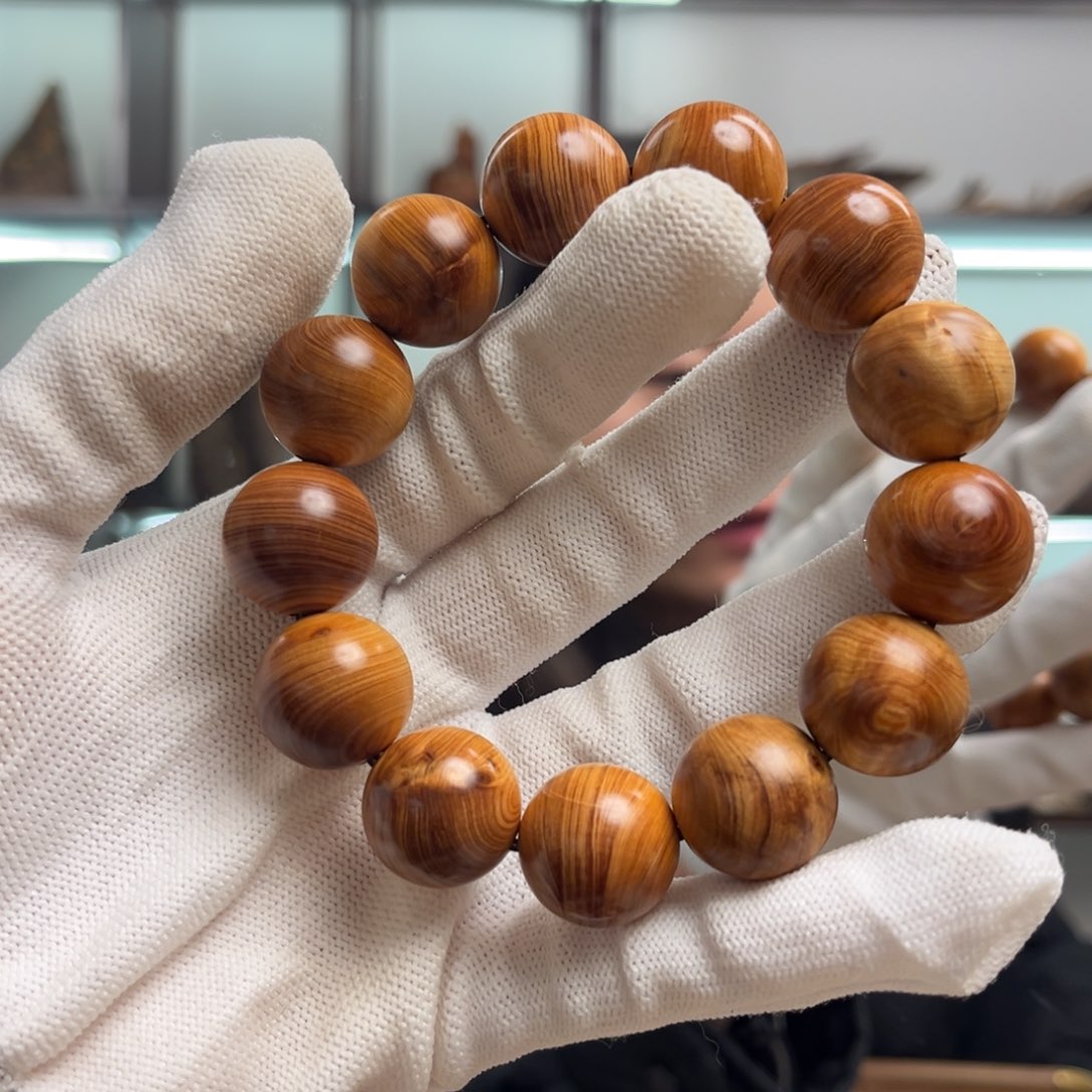 柏木（崖柏）手串/手链虎****！18瑕疵不退不换药38.1