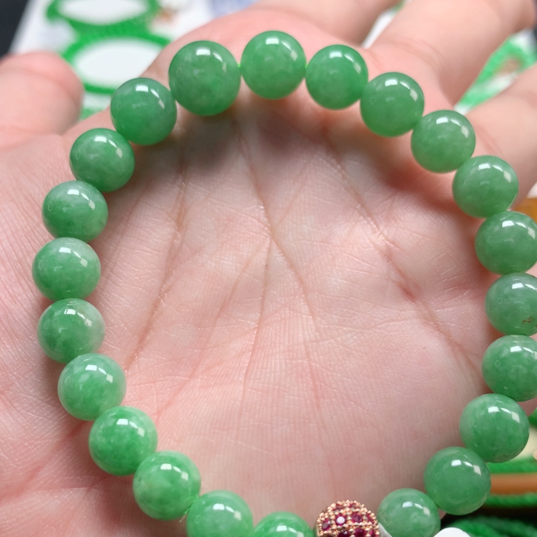 翡翠未镶嵌手链翡翠