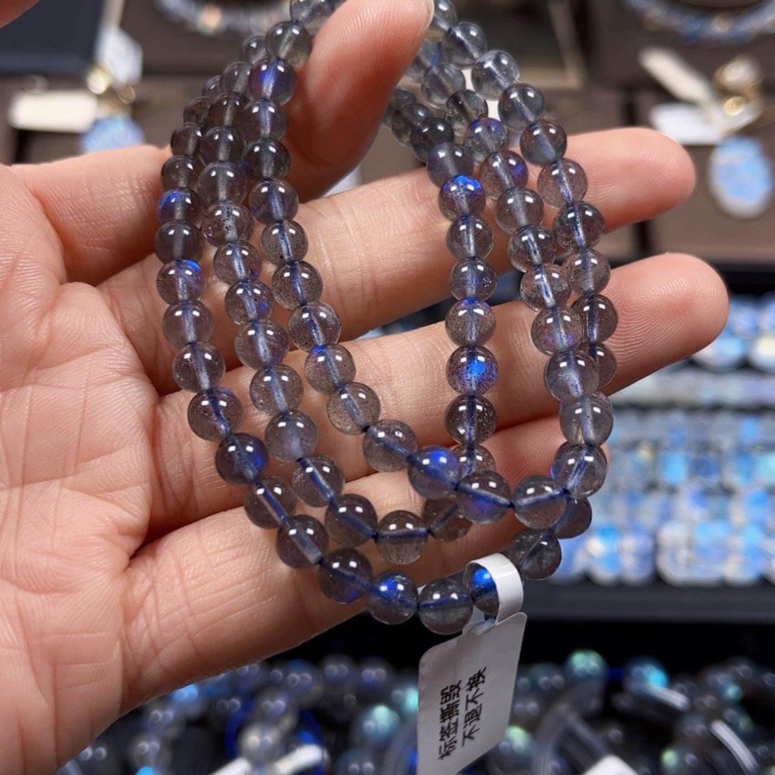 长石手链未镶嵌小**.5.8左右