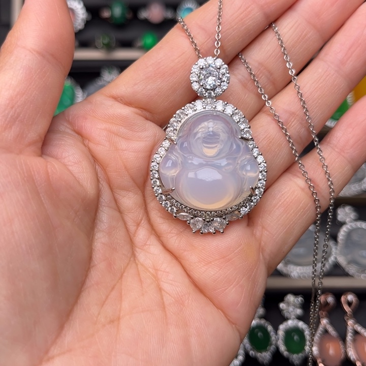 玛瑙/玉髓合金颈饰