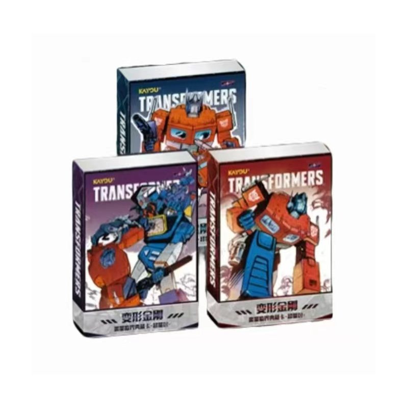 【40周年礼盒】-变形金刚-地平线典藏卡-40周年能量礼盒