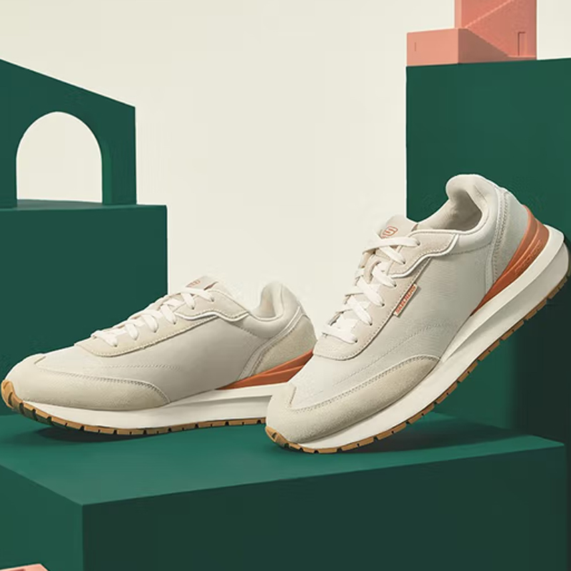 斯凯奇Skechers缓震厚底复古潮流运动鞋男时尚百搭休闲鞋子894063