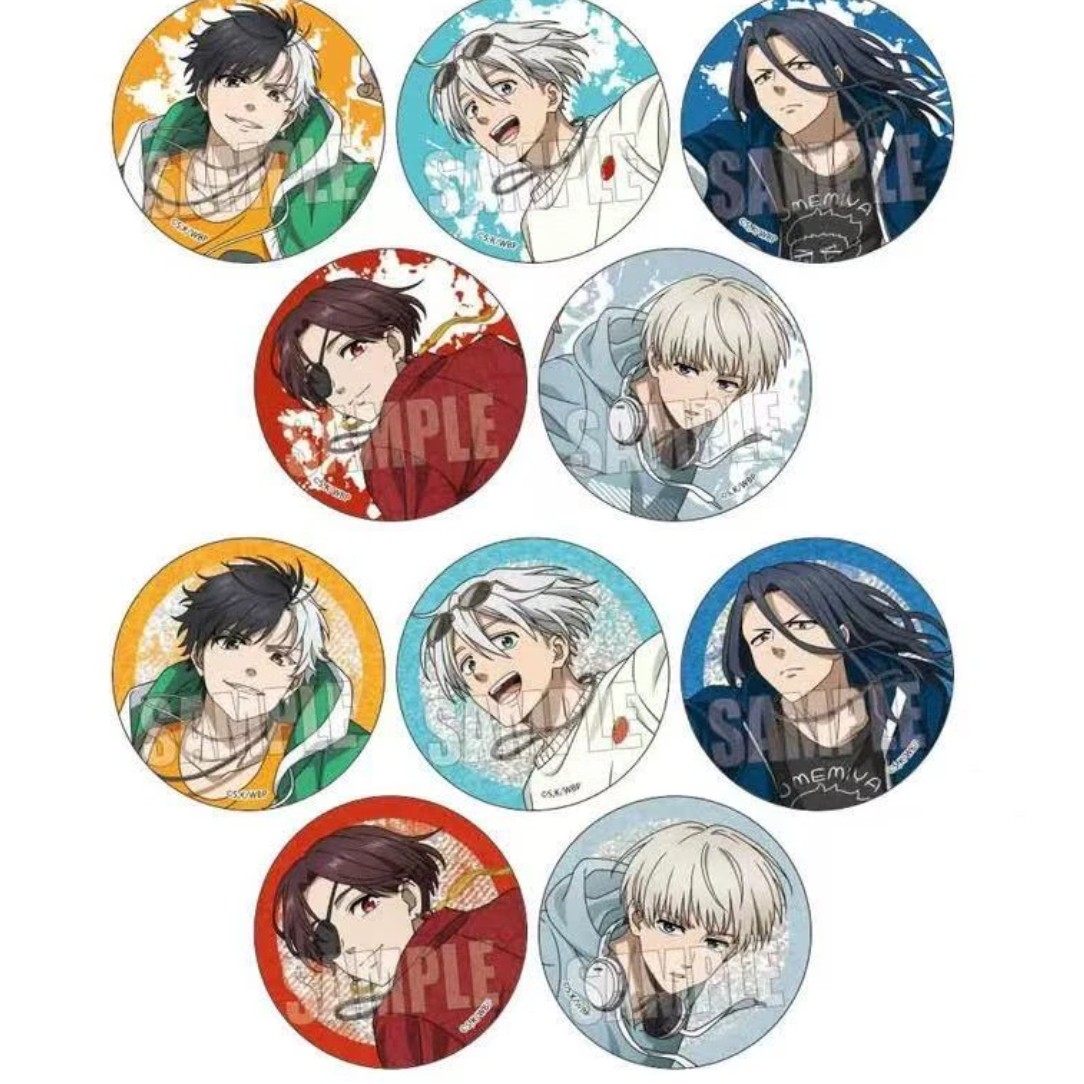 【日谷】防风铃 WIND BREAKER滑板ver 吧唧徽章 盲盒代拆