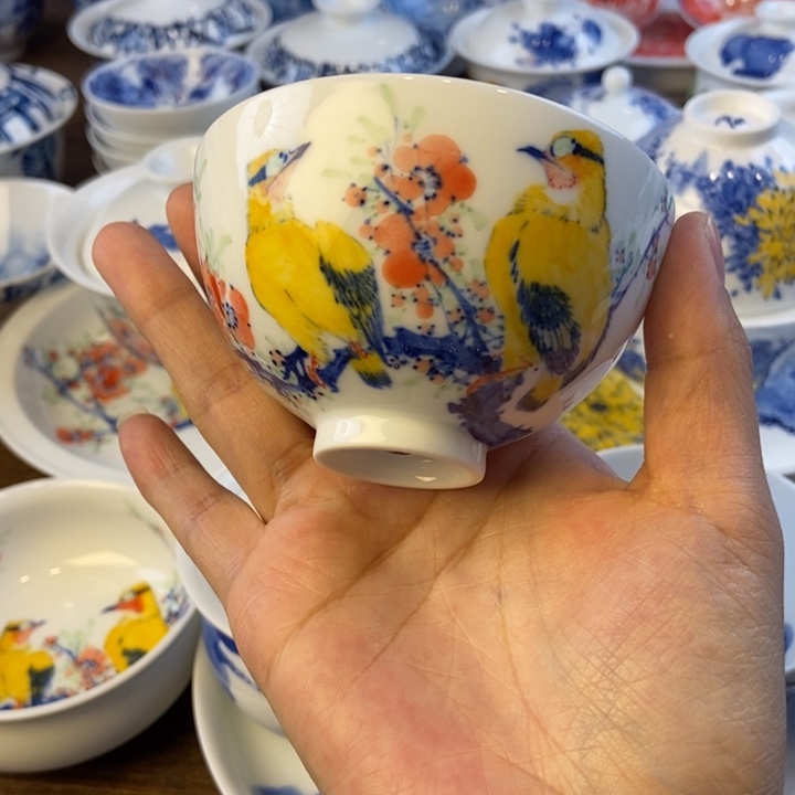 竹***ᐝ瓷片景德镇陶瓷艺术