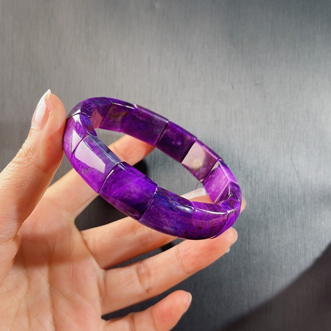 未镶嵌苏纪石（舒俱来）南非舒俱来老矿料手排