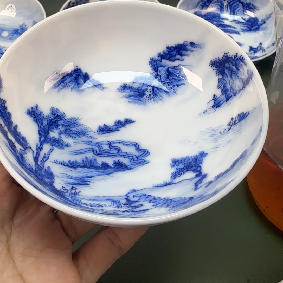 杯木木景德镇纯手绘茶具33
