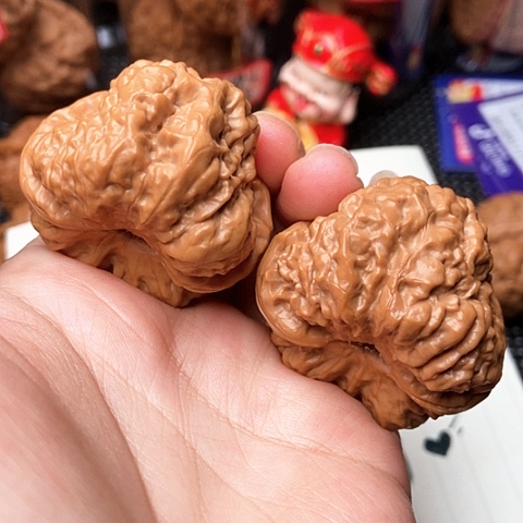 文玩核桃吊坠蛤蟆头核桃精品头货41