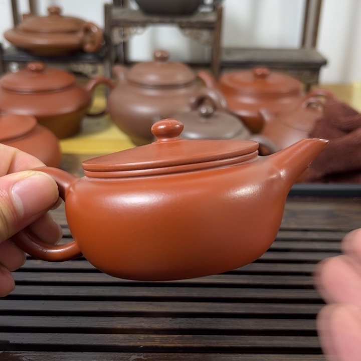 紫砂茶壶原矿紫砂半手工制作